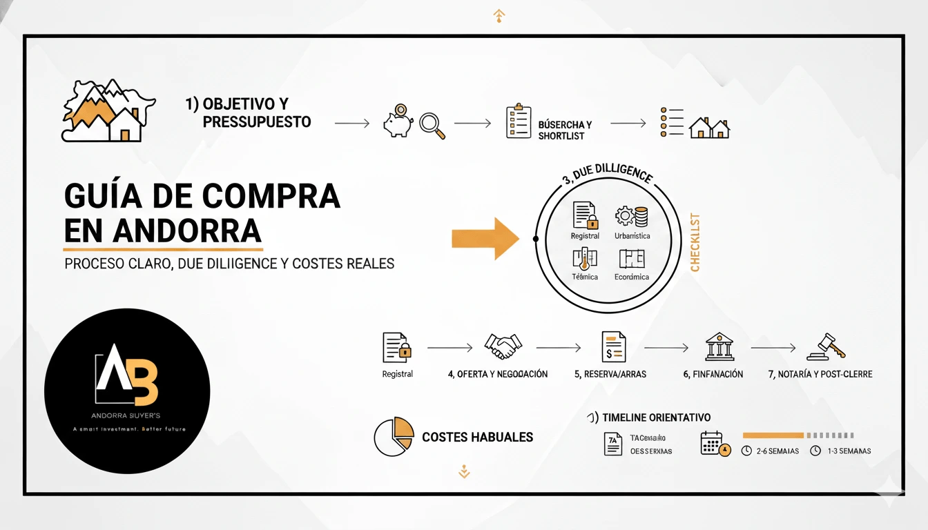Guía de compra en Andorra: pasos, costes y due diligence