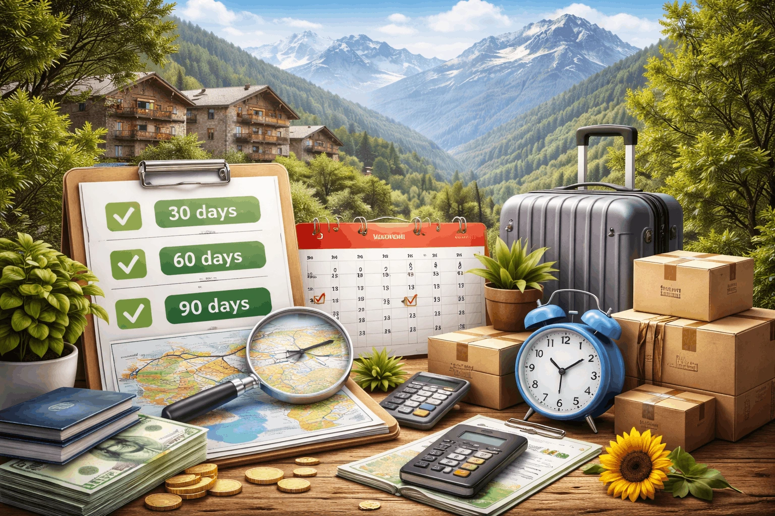 Lee más sobre el artículo Mudarse a Andorra: cronograma de 30/60/90 días