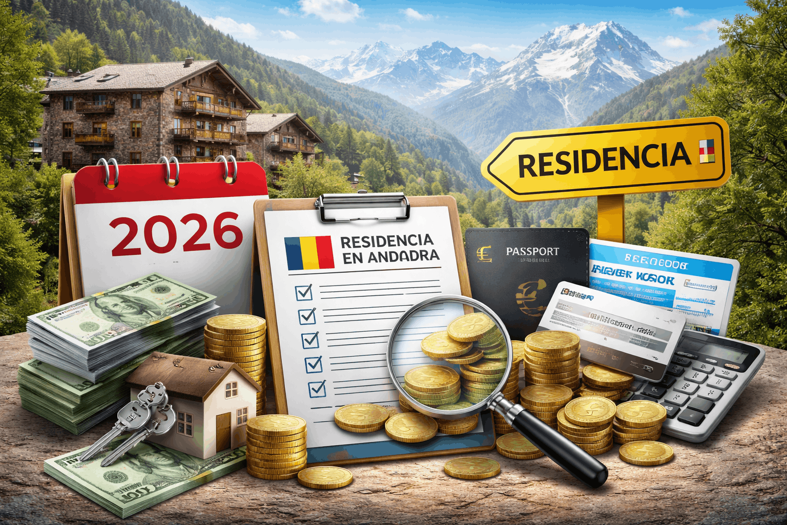 Lee más sobre el artículo Coste de la residencia en Andorra en 2026